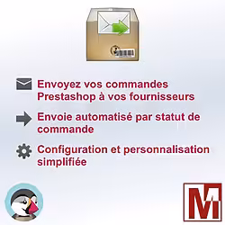 Envoyez vos commandes PrestaShop à vos fournisseurs par email