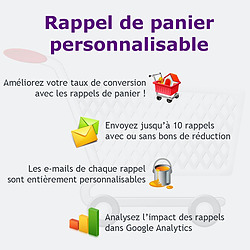 Rappel de panier abandonn&eacute; pour PrestaShop