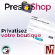 Privatiser sa boutique PrestaShop