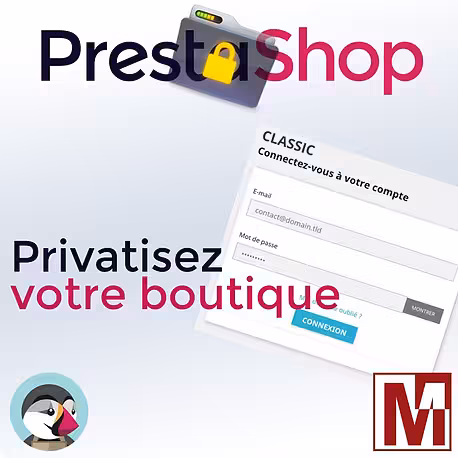Privatiser sa boutique PrestaShop