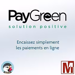Installation module de paiement PayGreen