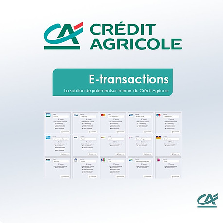 PrestaShop Module de Paiement Crédit Agricole - eTransaction
