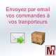 Envoyer les commandes par email aux transporteurs