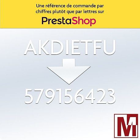 Référence commande par chiffres