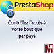 module Pretashop pour autoriser ou interdire l'accès à certains pays