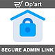 Op’art Secure Admin Link : liens éphémères d'accès au backoffice