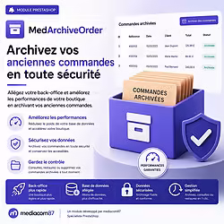 MedArchiveOrder - Archivez vos anciennes commandes en toute sécurité
