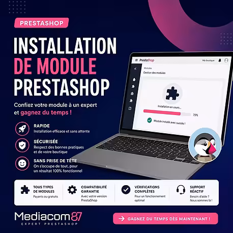PrestaShop service Installation module