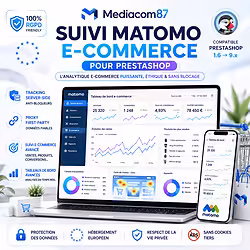 Suivi visite et ventes avec Matomo