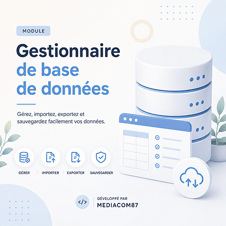 Adminer pour PrestaShop, Gestionnaire de Base de données