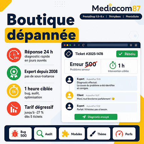 Ticket d'intervention