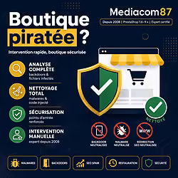 Ma boutique PrestaShop s'est faite pirater