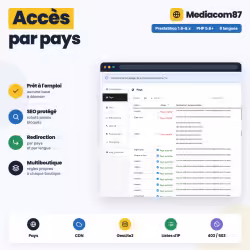 module Pretashop pour autoriser ou interdire l'accès à certains pays