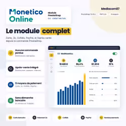 Module de Paiement Monetico (CIC-CM) pour PrestaShop